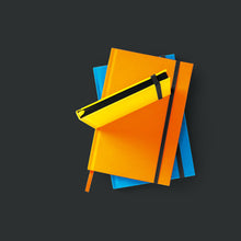 Load image into Gallery viewer, WATTERS - Skemmtileg neon minnisbók úr gervileðri